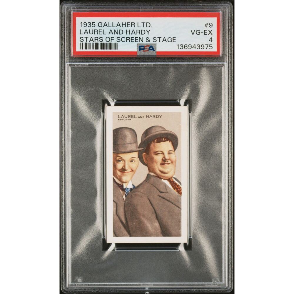 1935 Gallaher LTD Laurel and Hardy PSA 4 Hollywood Music Box, Babes in Toyland